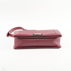 Chanel Seasonal Shoulder Bag White Microchip