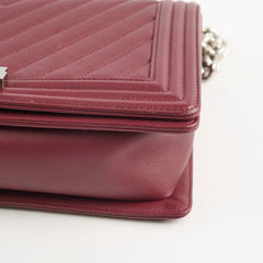 Chanel Seasonal Shoulder Bag White Microchip