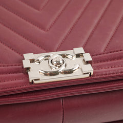 Chanel Seasonal Shoulder Bag White Microchip