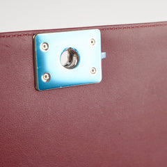 Chanel Seasonal Shoulder Bag White Microchip