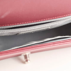 Chanel Seasonal Shoulder Bag White Microchip