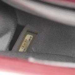 Chanel Seasonal Shoulder Bag White Microchip