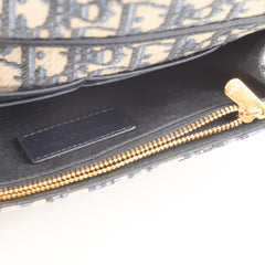 Christian Dior Montaigne Belt Bag with Chain Navy