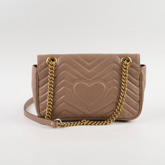 Gucci Small Marmont Bag Dusty Pink