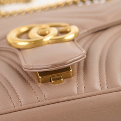 Gucci Small Marmont Bag Dusty Pink