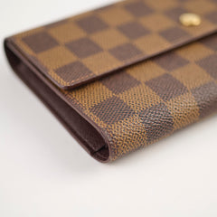 Louis Vuitton Damier Ebene Long Wallet