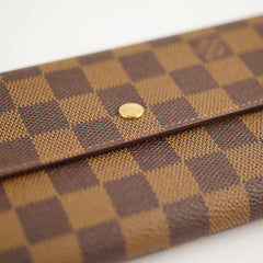 Louis Vuitton Damier Ebene Long Wallet