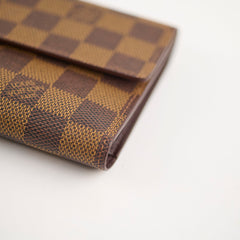 Louis Vuitton Damier Ebene Long Wallet