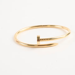 Cartier Juste Un Clou JUC Yellow Gold Size 18 Bracelet