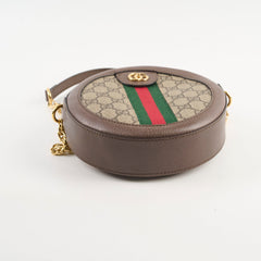 Gucci Ophidia GG Round Shoulder Bag
