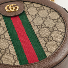 Gucci Ophidia GG Round Shoulder Bag
