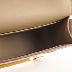 Hermes Geta Chevre Mysore Etoupe (W Stamp 2024)