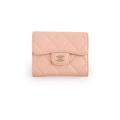 Chanel Card Holder On Chain Nude 31 Series