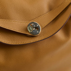 Hermes Lindy 30 Caramel Evercolor T Stamp
