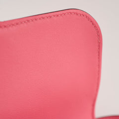 Hermes Mini Constance 18 Rose Azalea Swift A Stamp