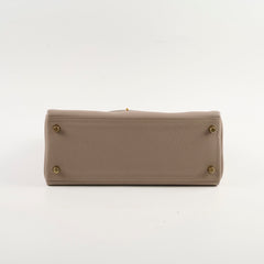Hermes Kelly 28 Gris Ashalte A Stamp