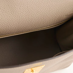 Hermes Kelly 28 Gris Ashalte A Stamp