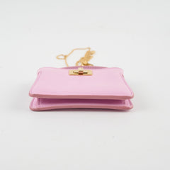 Fendi Nappa Pico Peekaboo Charm Lavanda