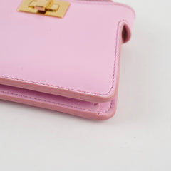 Fendi Nappa Pico Peekaboo Charm Lavanda