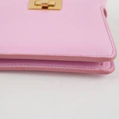 Fendi Nappa Pico Peekaboo Charm Lavanda