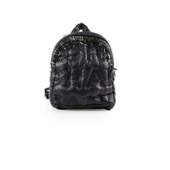 Chanel Doudonne Nylon/Tweed Backpack Black 26 Series