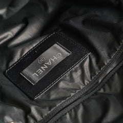 Chanel Doudonne Nylon/Tweed Backpack Black 26 Series
