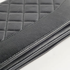 Chanel Calfskin Wallet on Chain WOC Black