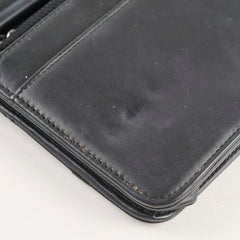 Chanel Calfskin Wallet on Chain WOC Black