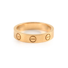Cartier Love Ring Size 48 Rose Gold Small Model