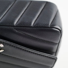 Chanel Caviar Chevron Crossbody Bag Black Series 23