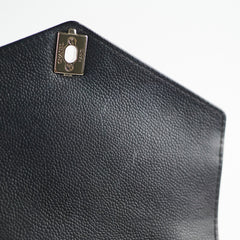 Chanel Caviar Chevron Crossbody Bag Black Series 23