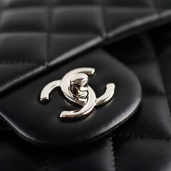 Chanel Classic Flap Jumbo Lambskin Black Series 22