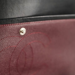Chanel Classic Flap Jumbo Lambskin Black Series 22