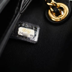 Chanel Unchained Flap Crossbody Bag Black