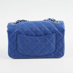 Chanel Mini Rectangular Caviar Blue