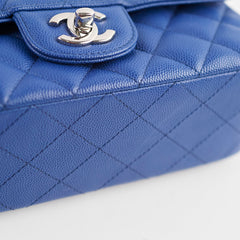 Chanel Mini Rectangular Caviar Blue