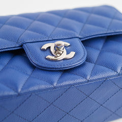 Chanel Mini Rectangular Caviar Blue