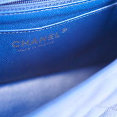 Chanel Mini Rectangular Caviar Blue