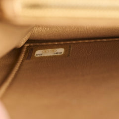 Chanel Seasonal Pearl Flap Bag Black