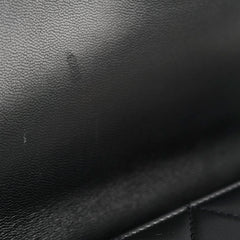 Chanel Seasonal Pearl Flap Bag Black