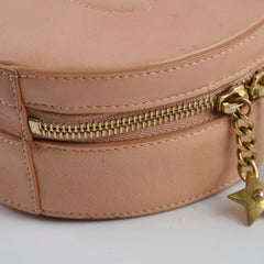 Chanel Round As Earth Crossbody Bag Peach/Coral