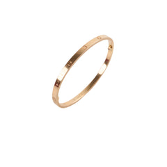 Cartier Small Model Love Bracelet Pink Gold Size 17