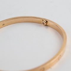 Cartier Small Model Love Bracelet Pink Gold Size 17