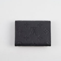 Louis Vuitton Empreinte Card Wallet Black