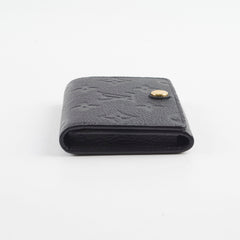 Louis Vuitton Empreinte Card Wallet Black