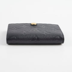 Louis Vuitton Empreinte Card Wallet Black