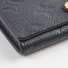 Louis Vuitton Empreinte Card Wallet Black