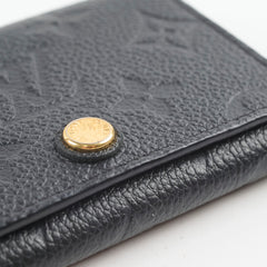 Louis Vuitton Empreinte Card Wallet Black