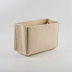 Chanel Deauville Small Beige/Blue Microchip