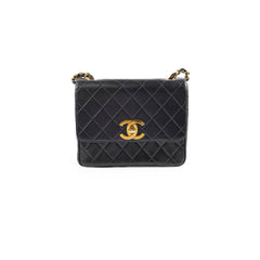 Chanel Vintage Square Shoulder Bag Lambskin (3 Series)
